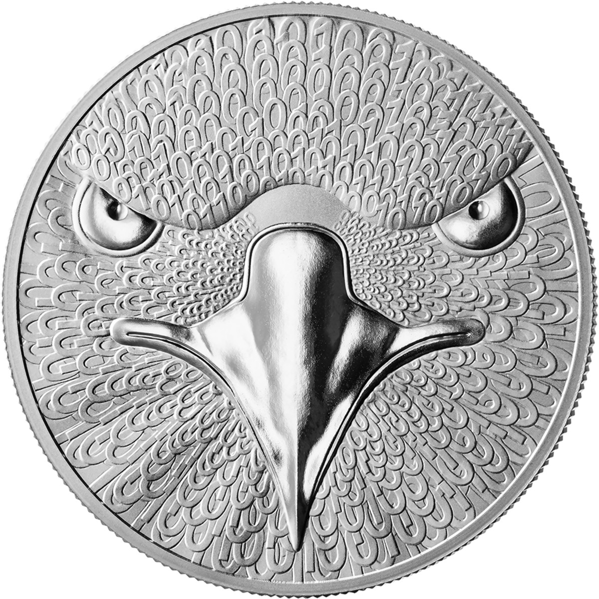 Eagle Binary World 2026 1000 Satoshi 1 oz Silver Proof Coin