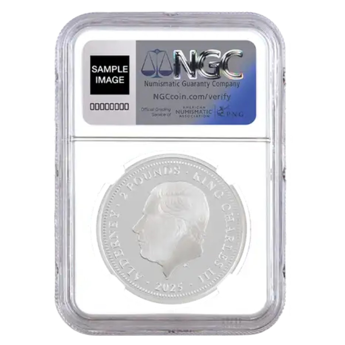 Una and Lion 2025 £2 1 oz Pure Silver Ultra High Relief Proof Coin