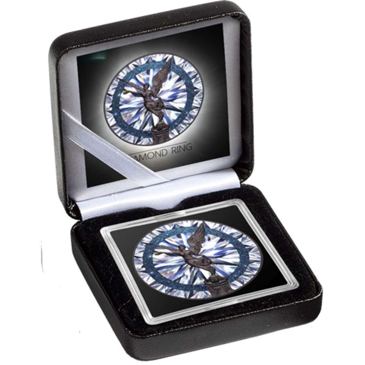 Diamond Ring Libertad 2024 1 oz Fine Silver Diamond Dust Coin - Mexico