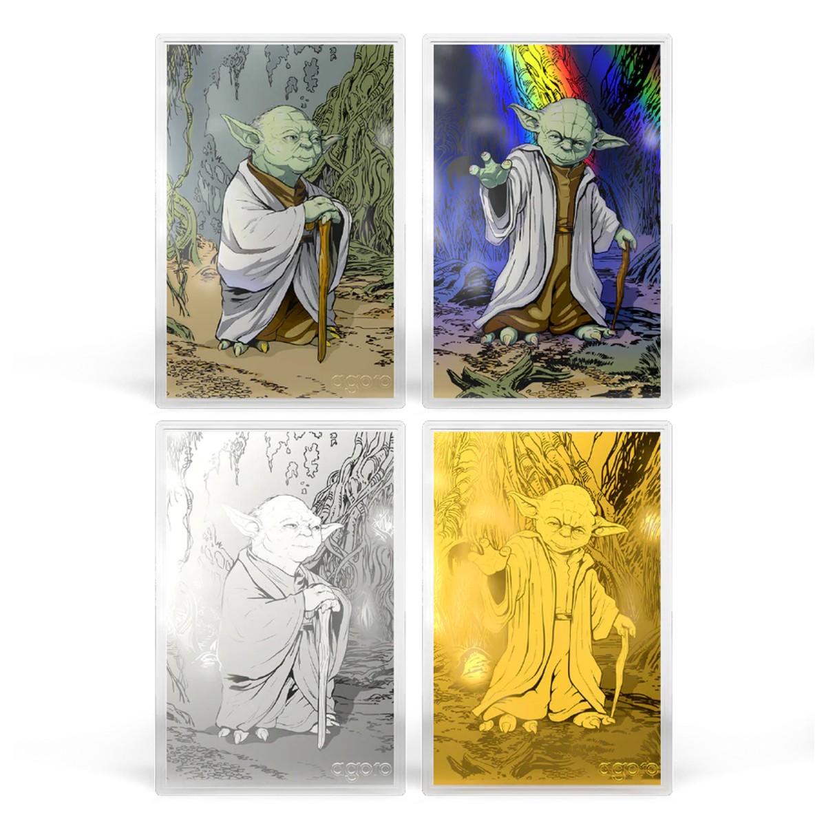 Star Wars Master Yoda 2026 5 Grams Foil Blind Box - Niue - Agoro