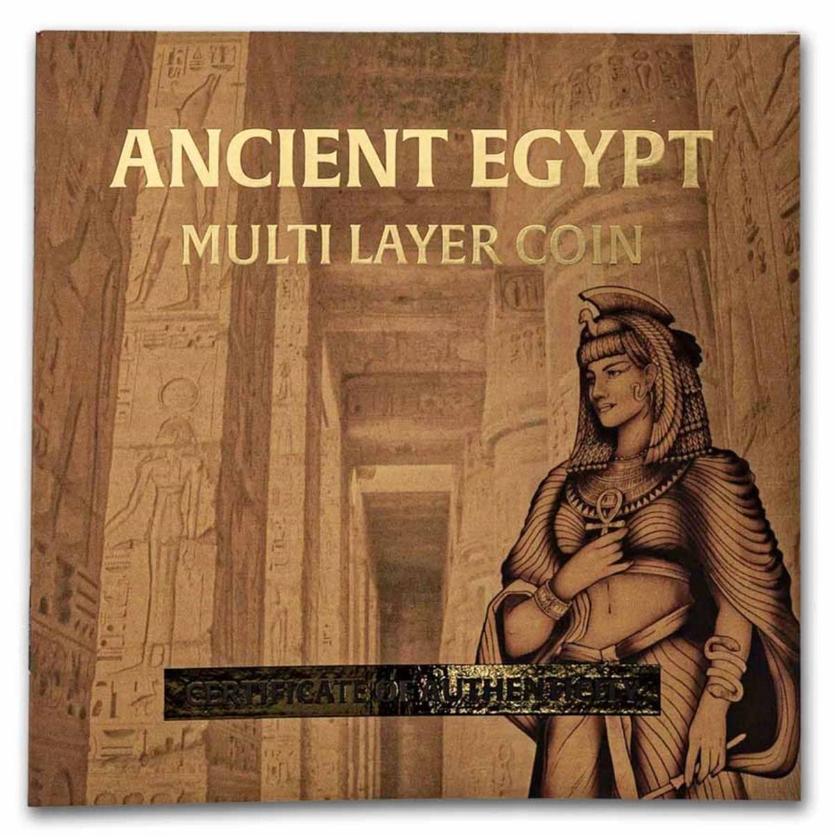 Ancient Egypt 2026 1 Kilogram $20 Pure Silver Antique Finish Coin