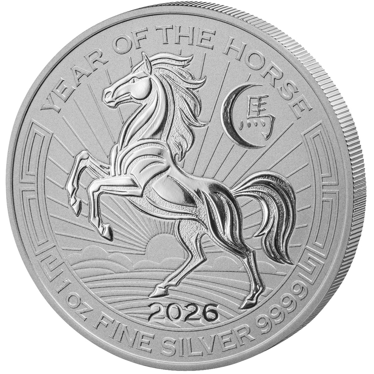 Contemporary Zodiac Legacy Year of the Horse 2026 1 oz 50 Francs
