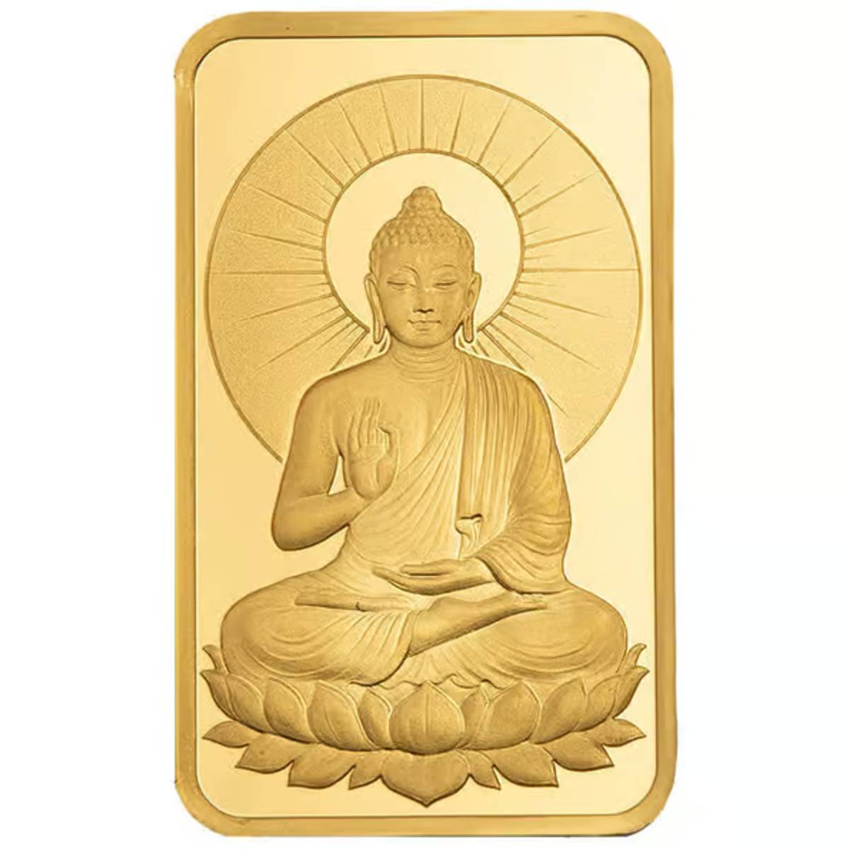 budspool GOLD BRASS ASHTRAY 新品未使用　舐達磨⑨ Buddha 5 Grams Pure Gold Bar in Assay Card - PAMP Suisse