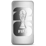 FIFA World Cup Football 2026 $10 3 oz Pure Silver Gold Plated